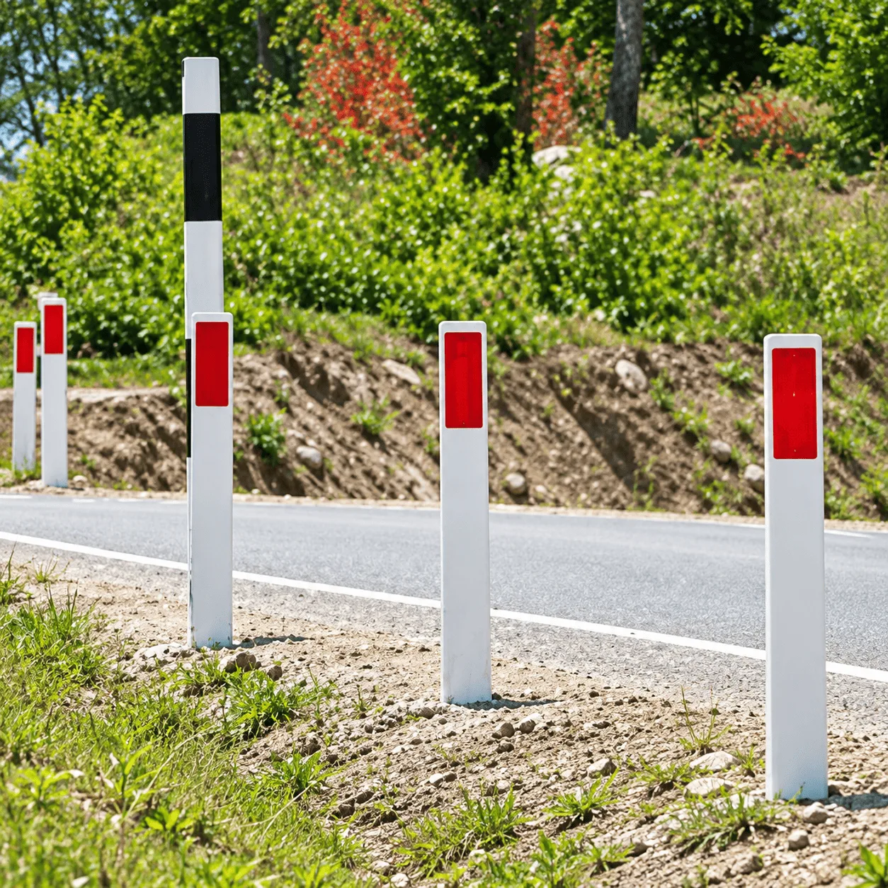 Postes delineadores